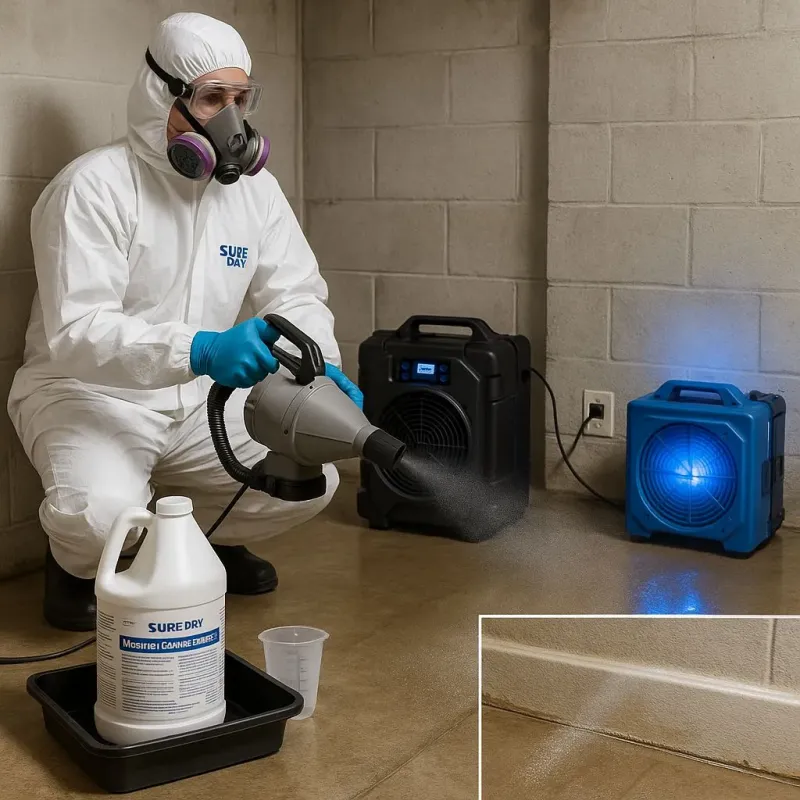 Sanitization and Odor Removal process in Allapattah, FL